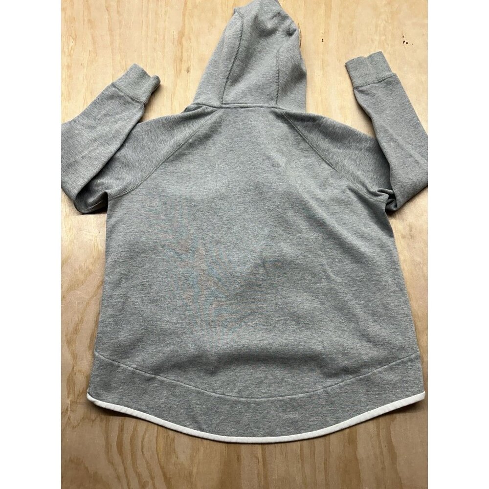 Nike Sportswear Tech Fleece Full-Zip Cape Grey/White Women's Hoodie M - Picture 5 of 7